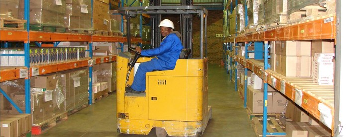 Forklift operator